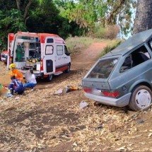 MG: acidente com carro superlotado mata mulher e bebê - Divulgação/CBMMG