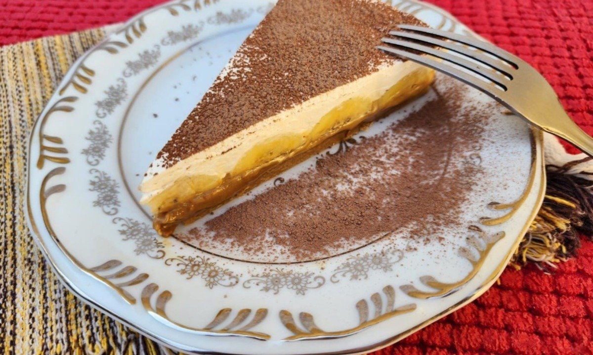 A banoffee de Caio Roger, carro-chefe do seu delivery, será um dos destaques da cozinha-show na Região Norte de BH