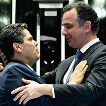 Lula não decidirá que indicará ao STF sem ouvir a dupla Davi Alcolumbre e Rodrigo Pacheco  -  (crédito:  Geraldo Magela/Agência Senado)