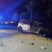 Colisão frontal entre veículos deixa um morto em MG - CBMMG/Reprodução