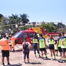 Corrida do Bombeiro tem exposição de helicópteros e caminhões em BH