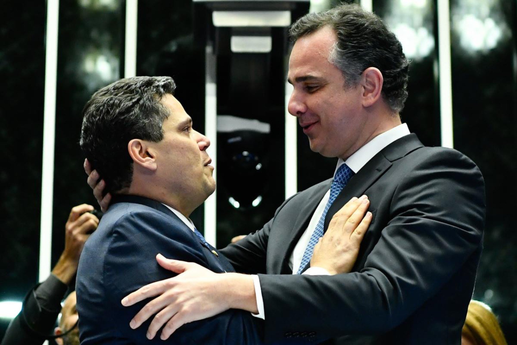 Lula não decidirá que indicará ao STF sem ouvir a dupla Davi Alcolumbre e Rodrigo Pacheco  -  (crédito:  Geraldo Magela/Agência Senado)