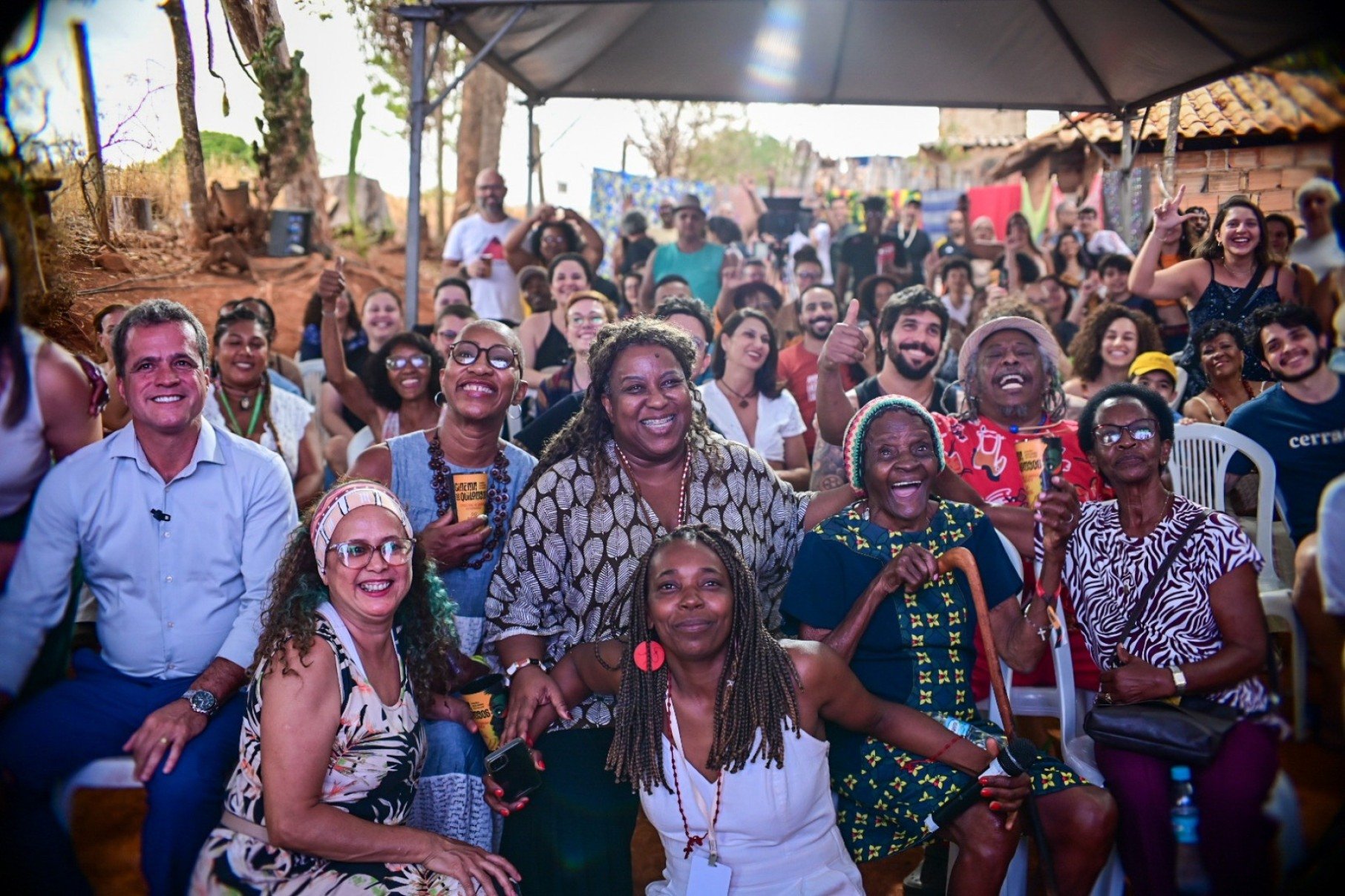 Macaé Evaristo destacou que 'fortalecer a cultura é fortalecer também os Direitos Humanos'.-Leandro Couri/EM/D.A.Press