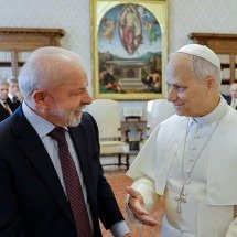 Lula diz que teve ‘muita química’ com papa Leão XIV: ‘Parecia o Frei Betto’ - Ricardo Stuckert / PR