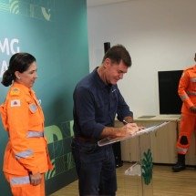 MG: parceria quer garantir combate efetivo aos incêndios em áreas rurais - Jair Amaral/EM/D.A. Press