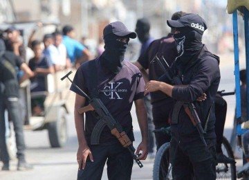 Em meio a soltura de reféns, embate interno entre Hamas e clã palestino deixa ao menos 27 mortos em Gaza -  (crédito: BBC)