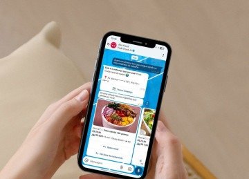 Agora dá para pedir comida no iFood pelo WhatsApp com ajuda de IA -  (crédito: Leo Lima/EM)