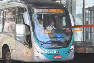 Segundo informações iniciais, o ônibus teria saído do terminal São Benedito em Santa Luzia  -  (crédito: Gladyston Rodrigues/EM/D.A Press)