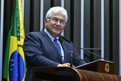 Empresa do senador Marcos Pontes usa espaço da FAB para oferecer serviços
     -  (crédito:  Waldemir Barreto/Agência Senado)