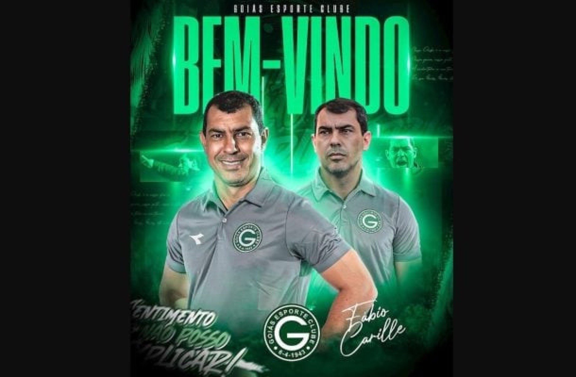 Goiás anuncia Fábio Carille como novo treinador
