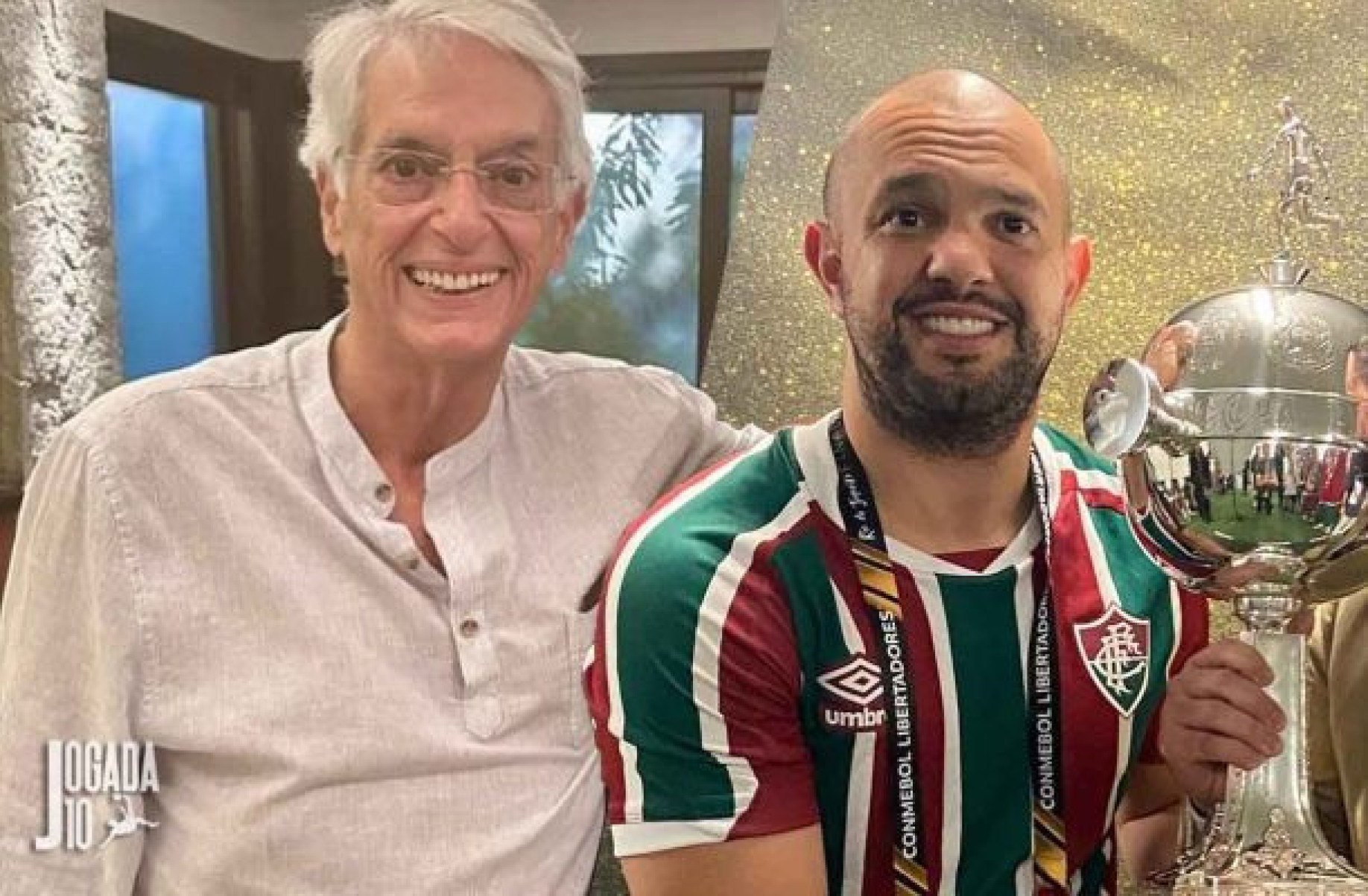 Montenegro e Celso Barros lançam candidatura à presidência do Fluminense