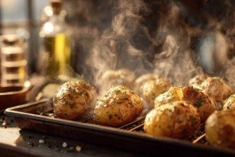 Receita de batatas assadas: mais crocantes que fritas e sem gordura