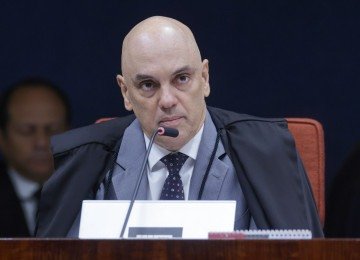 Alexandre de Moraes é o relator do processo no STF -  (crédito:  Rosinei Coutinho/STF)