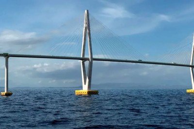 A construção da ponte Salvador-Itaparica, considerada a maior obra de infraestrutura da Bahia, entrou na lista de prioridades do governo federal. Com mais de 12 quilômetros de extensão, ela promete transformar a mobilidade e a economia da região. -  (crédito: Reprodução)