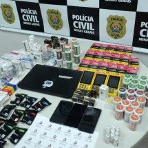 Youtuber que vendia anabolizantes e emagrecedores é preso em flagrante - T&uacute;lio Santos/EM/D.A.Press