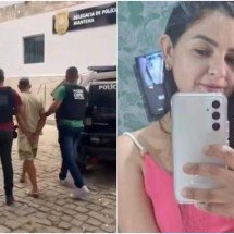 Vídeo: homem que matou ex com facão enquanto ela gritava é localizado em MG - TV Alterosa/Reprodução - Redes sociais