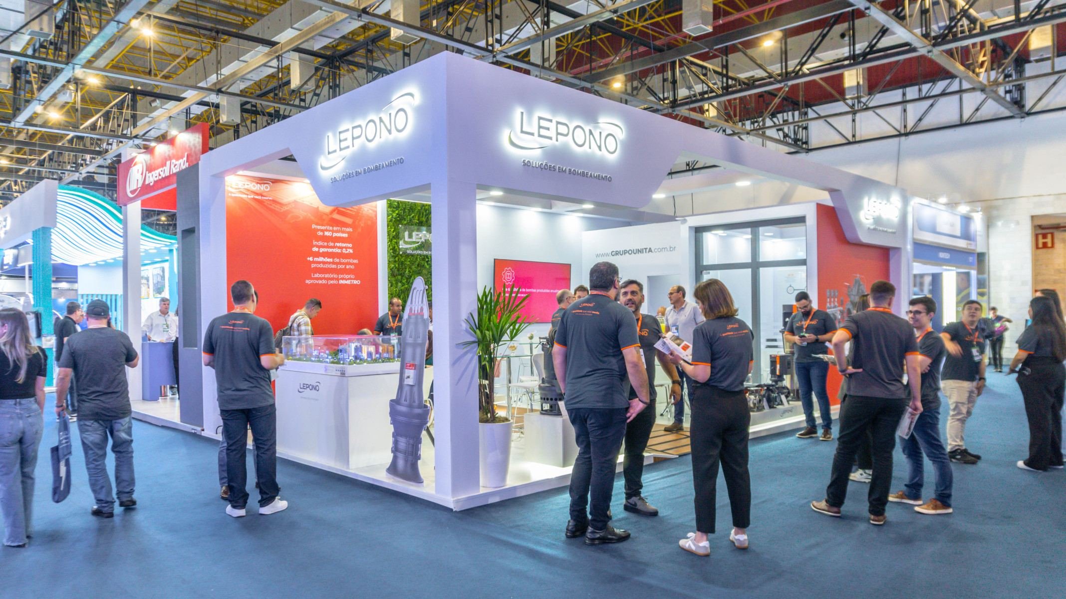 Lepono e LPN levam inovações ao cenário do saneamento na Fenasan 2025 - DINO