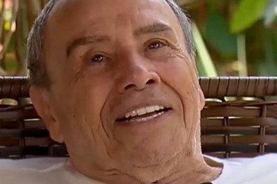 Stênio Garcia -Nascido em 28/4/1932 - Conhecido por suas performances, ele estreou com participações especiais no seriado 'O Vigilante Rodoviário'. Em 'Carga Pesada', viveu o caminhoneiro Bino, um de seus papéis mais populares, pelo qual venceu o Prêmio APCA de melhor ator de televisão. -  (crédito: Youtube/
Domingo Espetacular
)