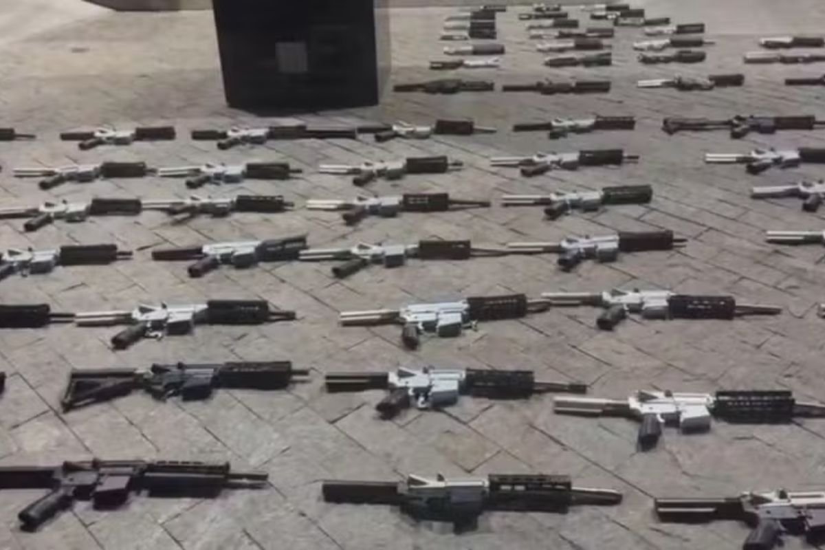 Fábrica de fuzis abastecia favelas do Rio com 3,5 mil armas por ano - Pol&iacute;cia Federal/Divulga&ccedil;&atilde;o