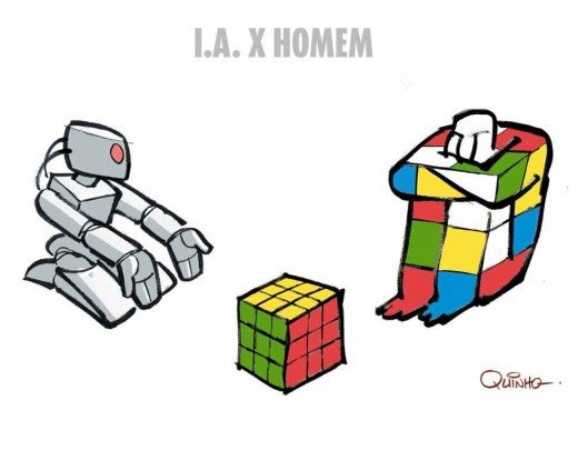 IA X Homem -  (crédito: Quinho)