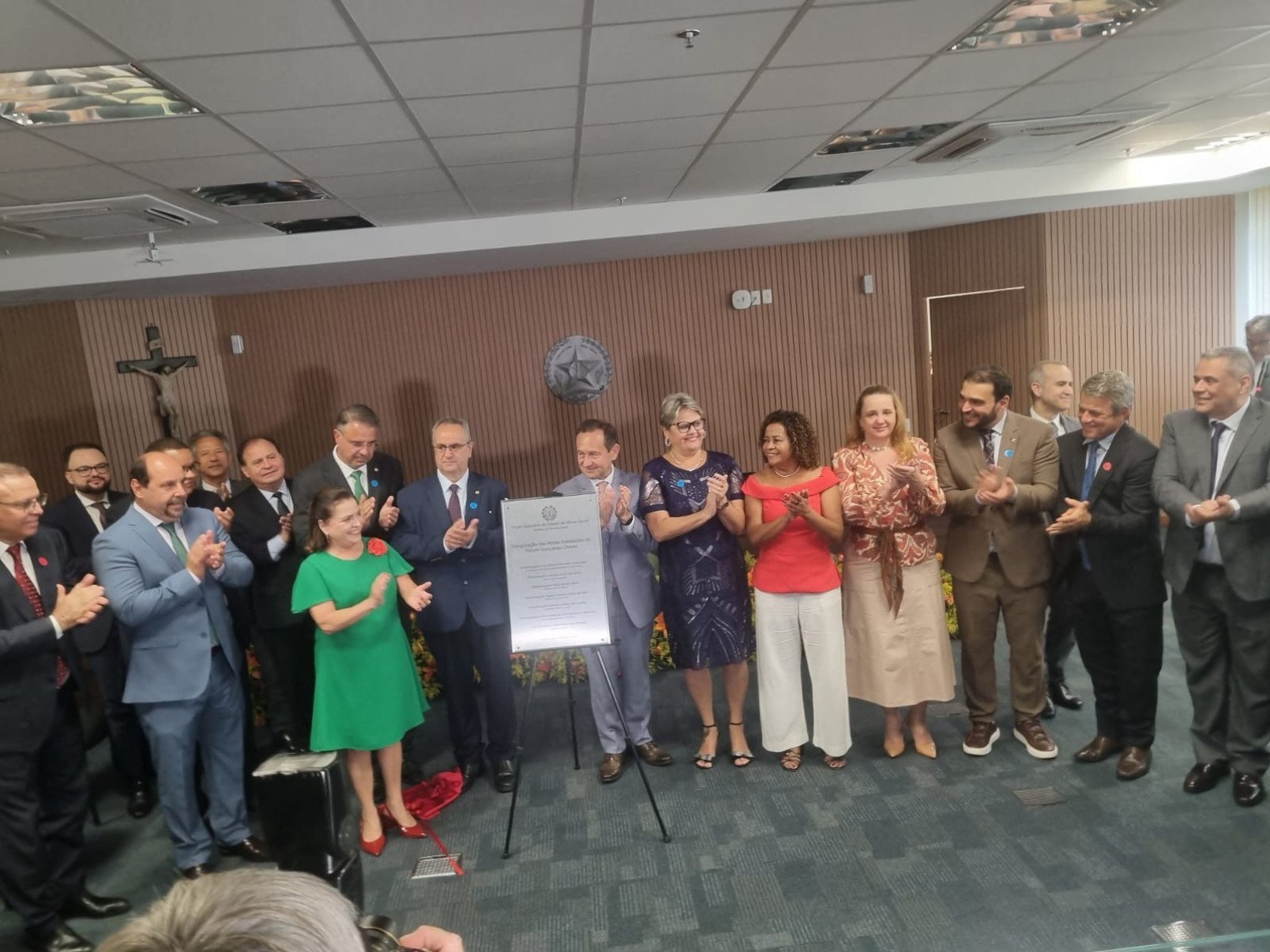 Solenidade de inauguração do novo Fórum de Montes Claros