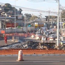 BH: trânsito no entorno da estação São Gabriel tem novos acessos liberados - Marcos Vieira/EM/D.A Press. Brasil. Belo Horizonte - MG - 29/07/2025