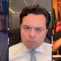Paulo Figueiredo e advogado bolsonarista brigam em live nas redes sociais - Reprodução/Youtube Fio Diário