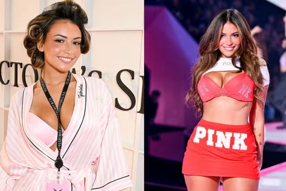 Quem é Gabi Moura, a tiktoker brasileira que brilhou na Victoria's Secret - Getty Images