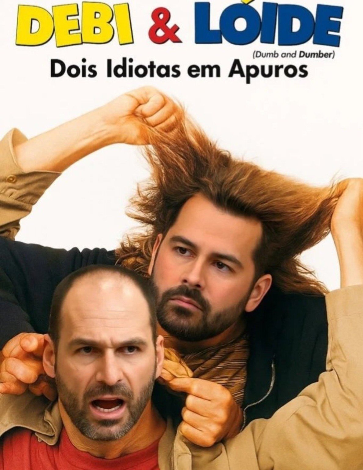 Internautas zombam de Eduardo Bolsonaro e Paulo Figueiredo-Reprodução/Redes sociais
