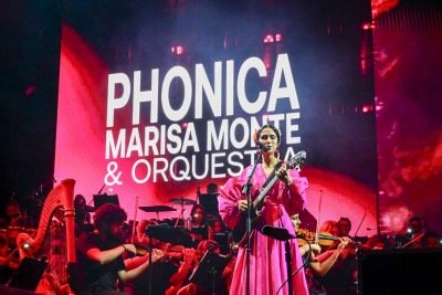 Belo Horizonte foi a capital escolhida para a estreia da turnê "Phonica – Marisa Monte & Orquestra Ao Vivo"  -  (crédito: Leandro Couri/EM/DA. Press)