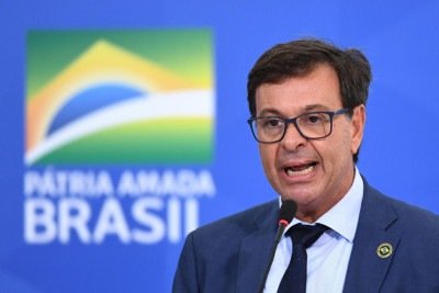 Gilson Machado foi ministro do Turismo durante o governo do ex-presidente Jair Bolsonaro       -  (crédito: EVARISTO SA / AFP)