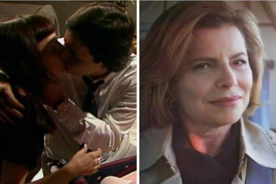 Finais de 'Vale Tudo' em 1989 e em 2025 -  (crédito: Reprodução / TV Globo)