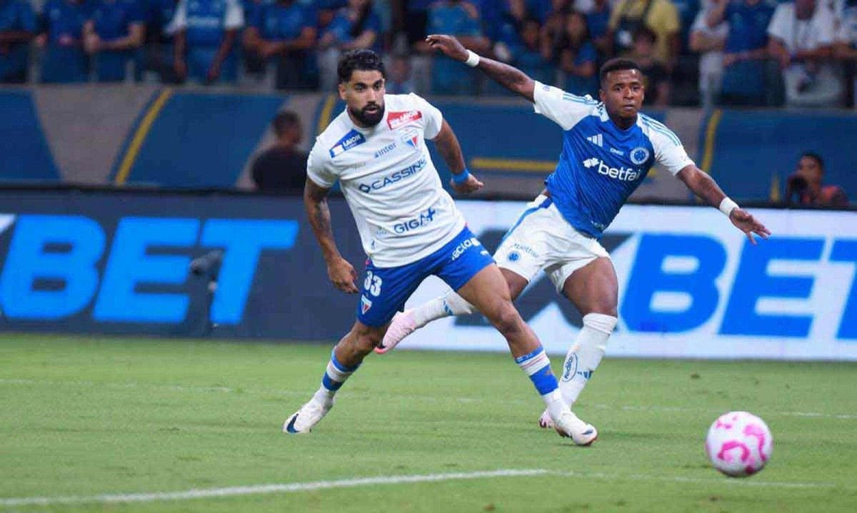 Keny Arroyo, um dos reforços trazidos pela diretoria para reforçar o elenco rumo à Libertadores 2026 -  (crédito: Gladyston Rodrigues/EM/D.A Press)