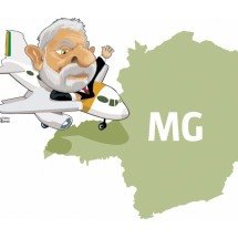 Minas vira palco central de Lula rumo às eleições de 2026 - Paulo Miranda/Arte EM