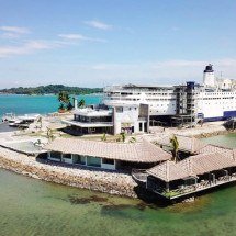 Navio da época do ‘Titanic’ vira hotel de luxo na Ásia - Divulgação/Doulos Phos The Ship Hotel