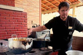 "Gosto de receber  bem as pessoas" 