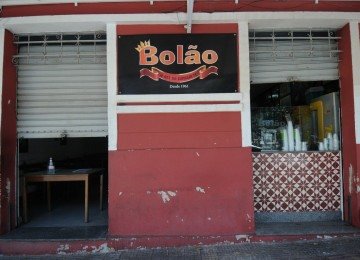 Bar Bolão anuncia encerramento das atividades na Praça Duque de Caxias no Santa Tereza
       -  (crédito: Leandro Couri/EM/D.A Press)