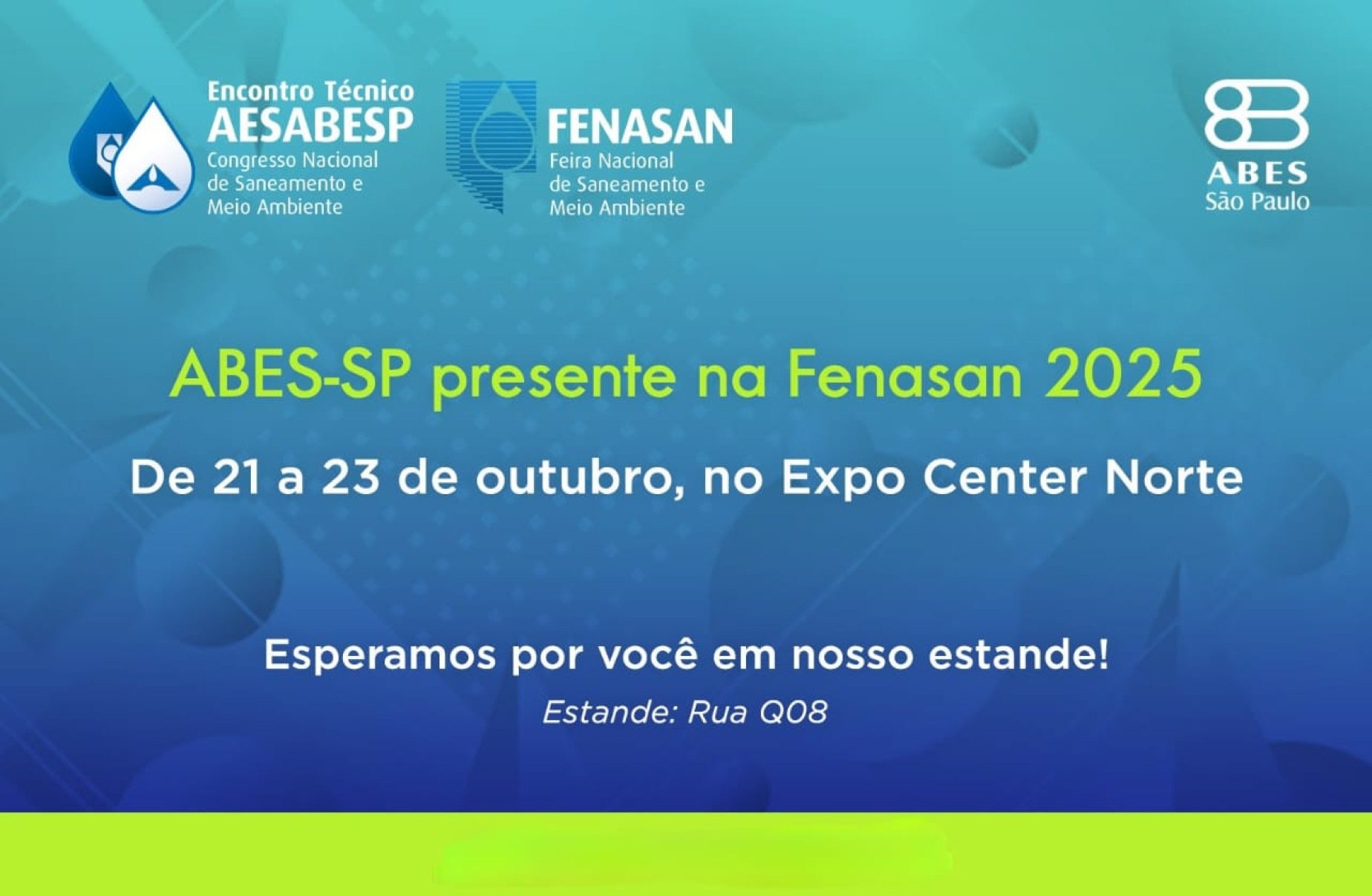 ABES-SP lança 5ª ed. de "Abastecimento de Água" na Fenasan - DINO