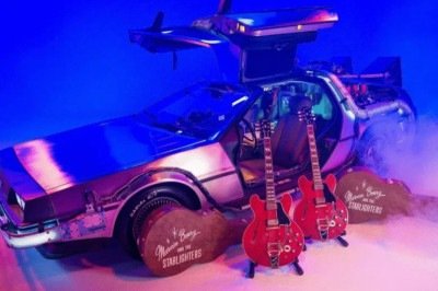 Marcas homenageiam data oficial do filme 'De Volta para o Futuro'. -  (crédito: Divulgação / Gibson)