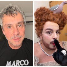 Alexandre Nero e Luis Lobianco divertem fãs com brincadeira após final de ‘Vale Tudo’ - Montagem / Reprodução Instagram 