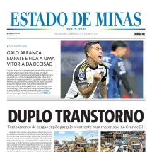 Capa impressa do Estado de Minas de 22/10/2025 -  jwilsoncarvalho.mg