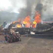 Duas pessoas morrem em acidente aéreo na Venezuela   - Reprodução/ Redes Sociais