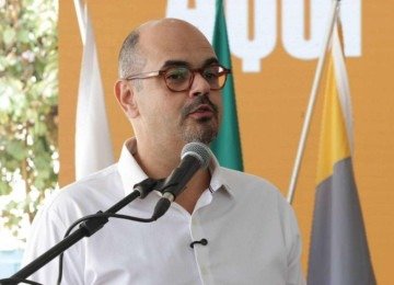 Vice-governador de Minas Gerais, Mateus Sim&otilde;es (Novo) -  (crédito: Gil Leonardi / Imprensa MG)