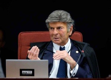luiz fux deixa a Primeira Turma do Supremo e passa a integrar a Segunda -  (crédito: GUSTAVO MORENO/STF)