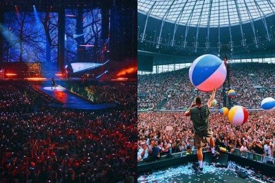 Imagine Dragons traz energia explosiva da turnê mundial 'LOOM' para Belo Horizonte  -  (crédito: Reprodução / Instagram @imaginedragons)