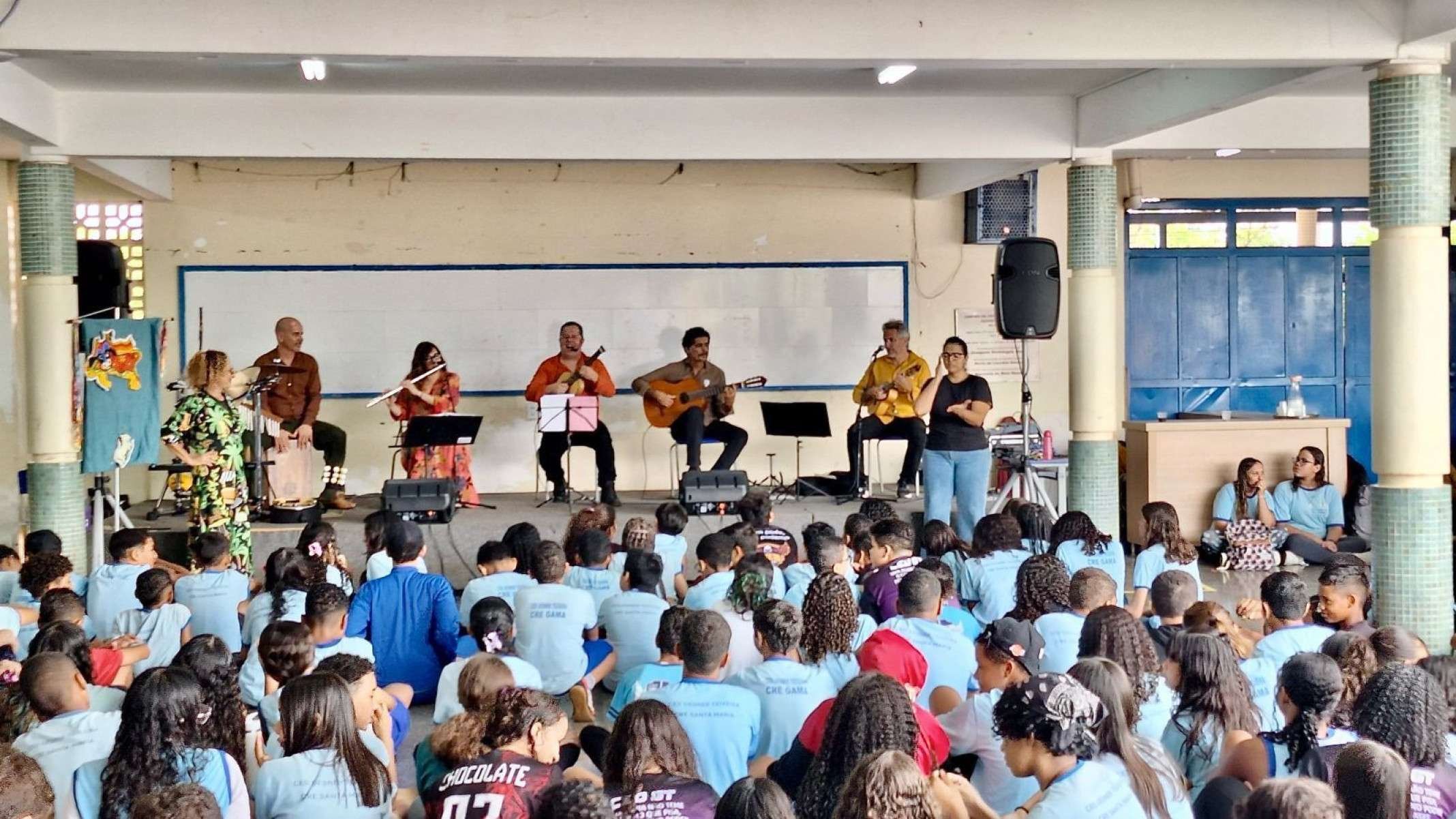 Escolas do DF recebem o Folguedos Caipiras e suas tradições - DINO