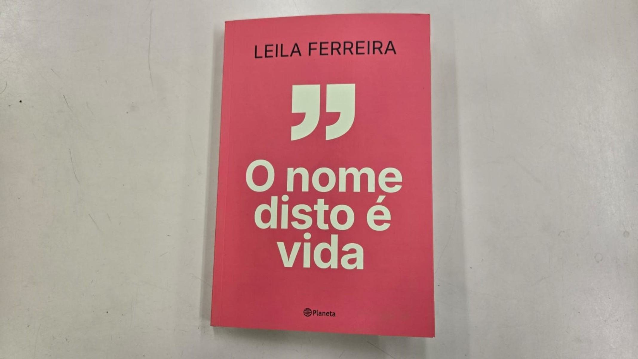 Leila fará o lançamento oficial do livro "O nome disto é vida" em 3 de novembro, às 19h30, no Teatro do Minas 1, na rua da Bahia