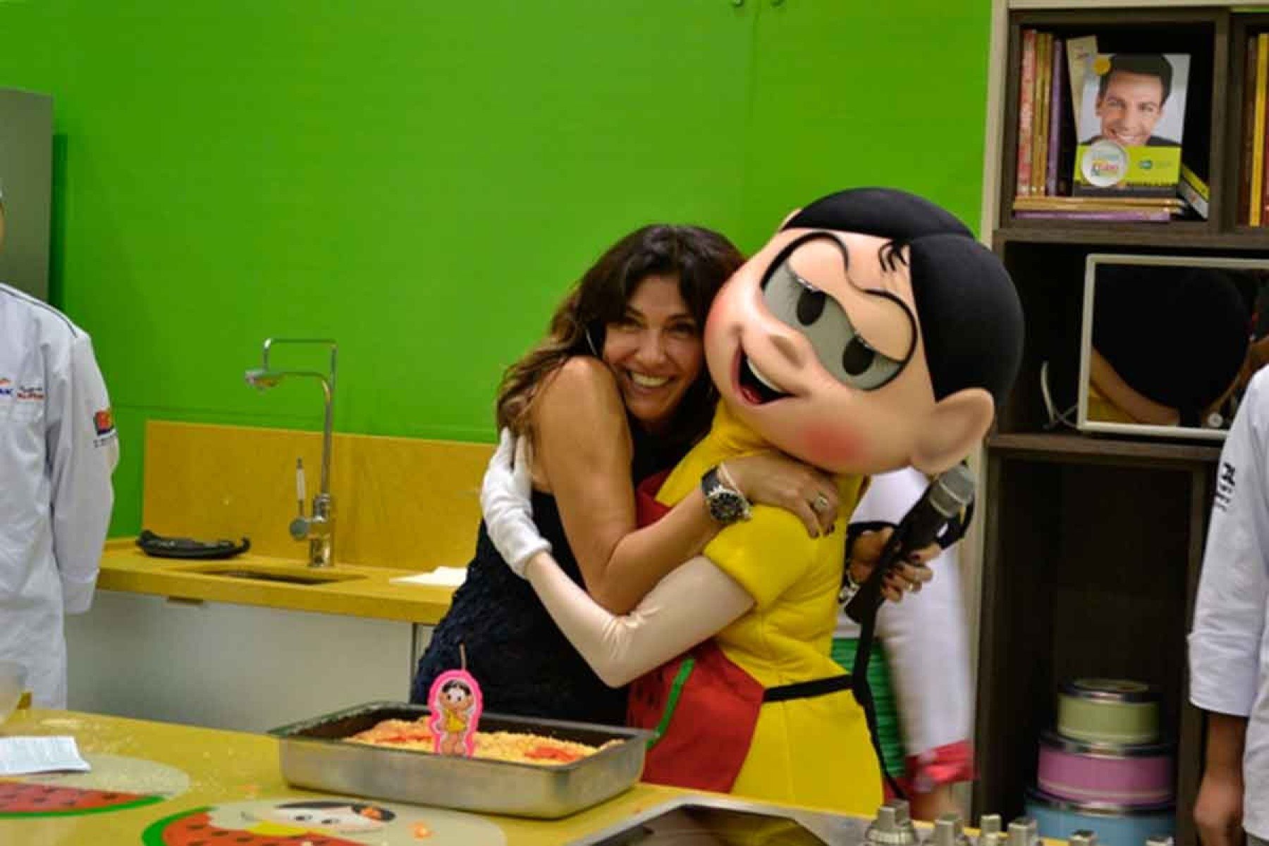 Magali Spada e Sousa, filha do quadrinista Mauricio de Sousa 