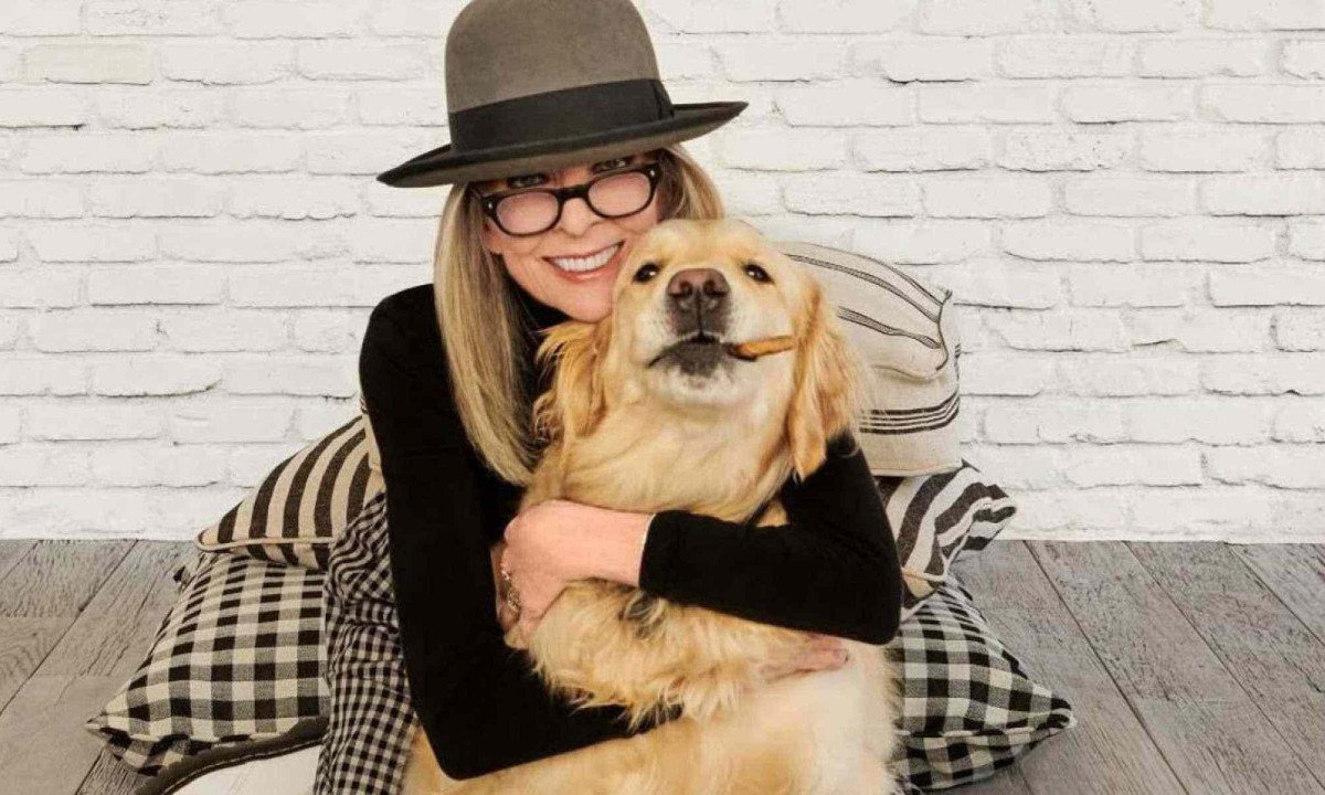 Diane Keaton com Reggie