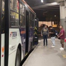 O último "Trem" da noite: a luta da volta para casa em cidades da Grande BH - Denys Lacerda/EM/D.A Press